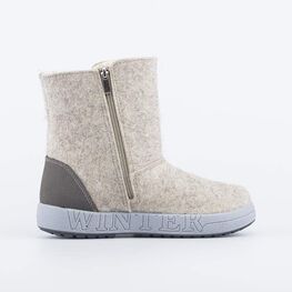 867075-44 Валенки-полусапожки для девочки бежевый фото №2