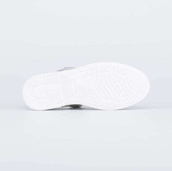 533057-22 Нарядные туфли для торжества для девочки серебристый фото №3