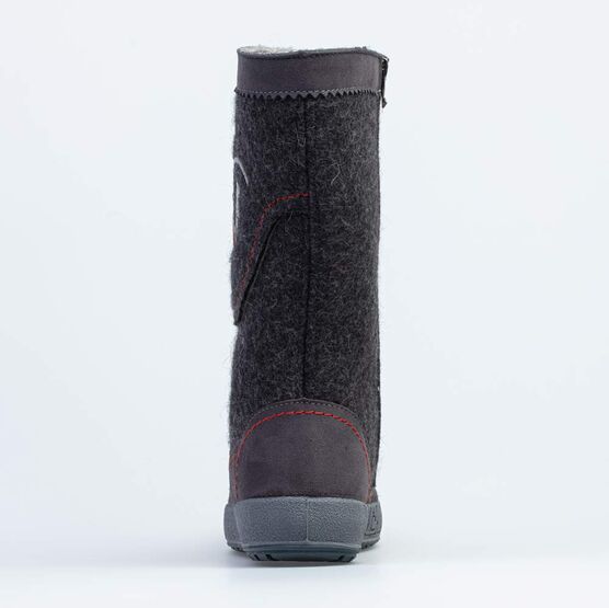 867100-44 Женские валенки с вышивкой для девочки черный фото №5