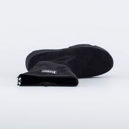 664121-31 Высокие димесезонные сапоги для девочки для девочки черный фото №4