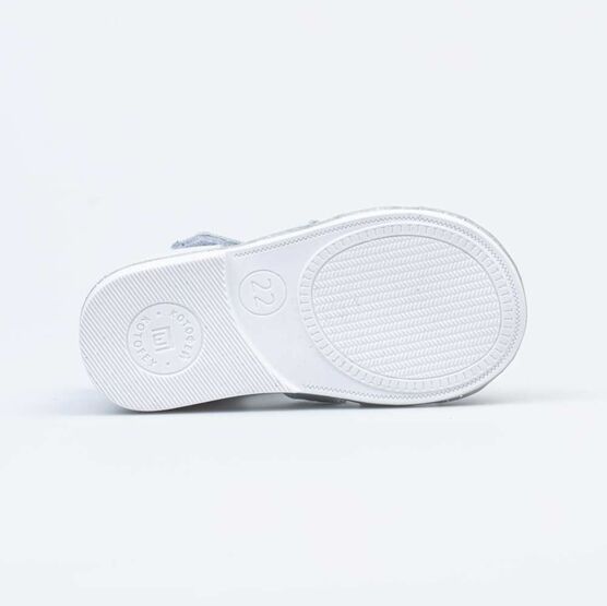 122185-21 Босоножки для девочки белый фото №3