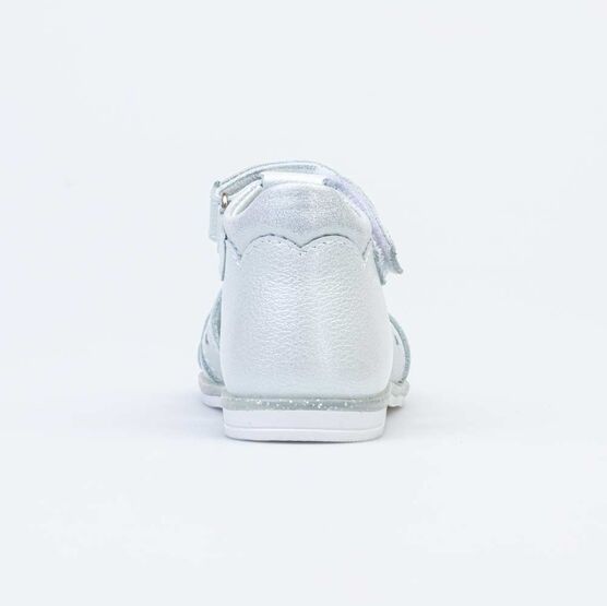 122185-21 Босоножки для девочки белый фото №5