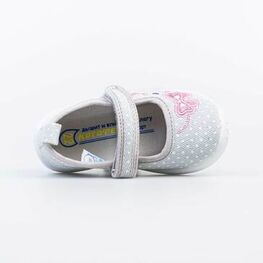 231170-12 Текстильная обувь для девочки серый фото №4