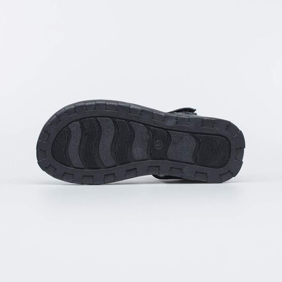 722034-21 Сандалии кожаные для мальчика для мальчики черный фото №3