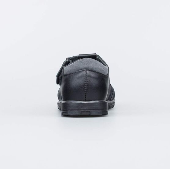 722034-21 Сандалии кожаные для мальчика для мальчики черный фото №5