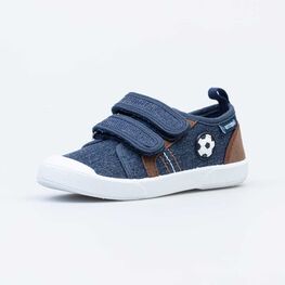 331154-11 Кеды из джинсовой ткани для мальчики светло-синий