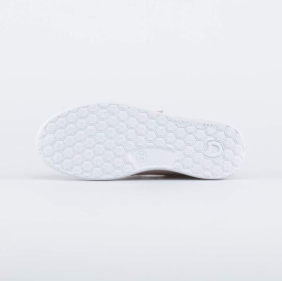 532279-23 Кожаные полуботинки на липучках для девочки розовый фото №3