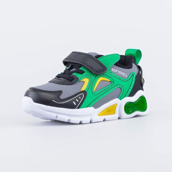 344410-71 Кроссовки с LED и Softshell для мальчики разноцветный