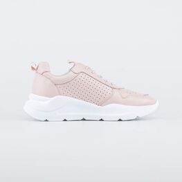 732343-22 Полуботинки из натуральной кожи с перфорацией для девочки розовый фото №2