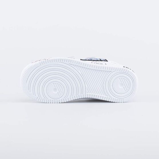 534045-71 Кожаные полуботинки на липучках для мальчики белый фото №3