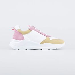 732342-21 Полуботинки из натуральной кожи для девочки белый фото №2