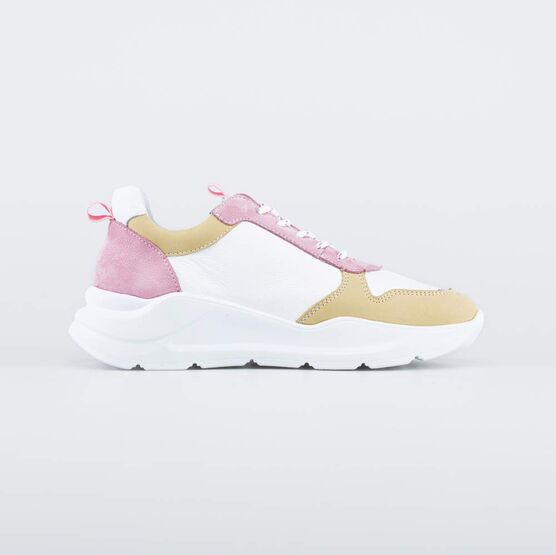 732342-21 Полуботинки из натуральной кожи для девочки белый фото №2