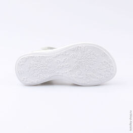 322053-22 Босоножки для девочки бел-син фото №3