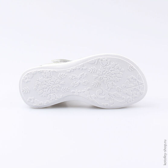 322053-22 Босоножки для девочки бел-син фото №3