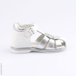 322066-22 Босоножки для девочки бел-срб фото №2