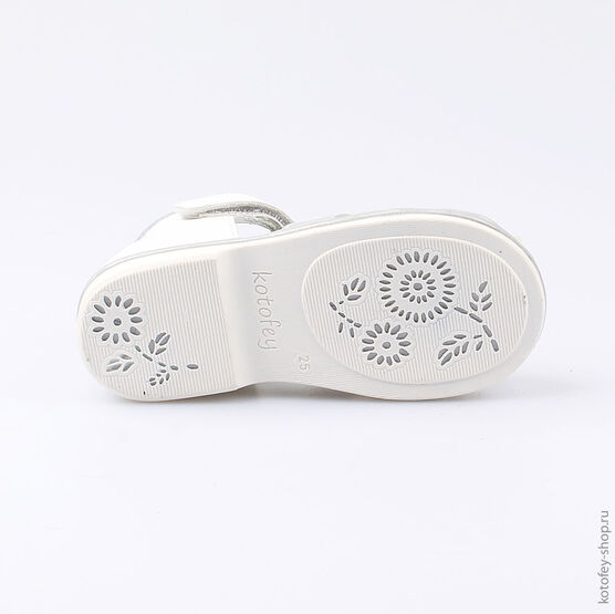 322066-22 Босоножки для девочки бел-срб фото №3