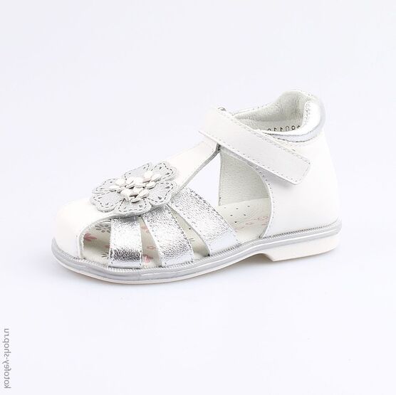 322066-22 Босоножки для девочки бел-срб