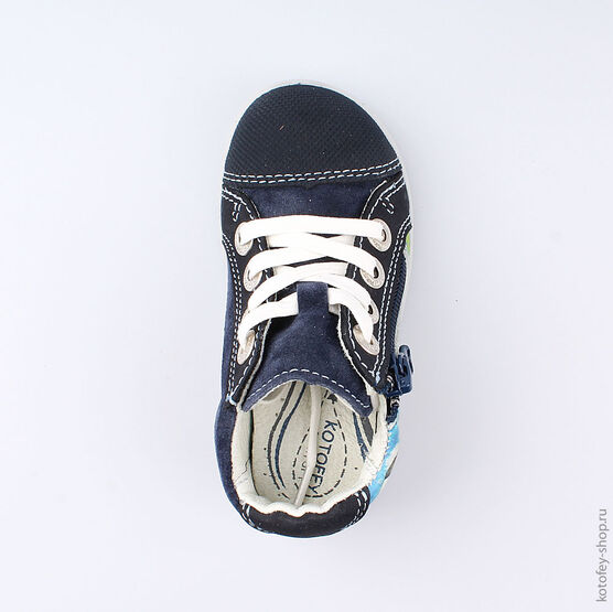 232080-21 Полуботинки для мальчики син-цве фото №4