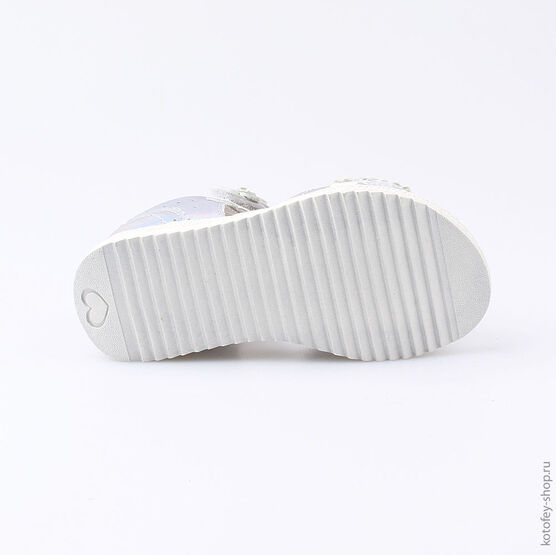 322054-22 Босоножки для девочки светло-синий фото №3