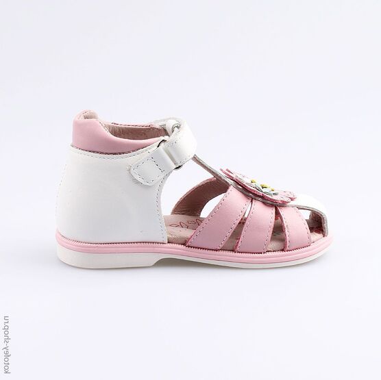 322066-21 Босоножки для девочки персиковый фото №2