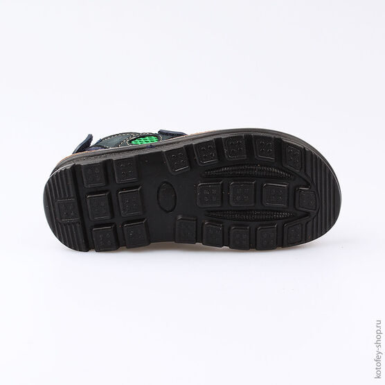 522079-71 Сандалии для мальчики син-зел фото №3