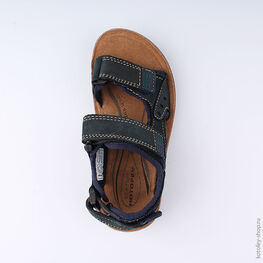 522079-71 Сандалии для мальчики син-зел фото №4