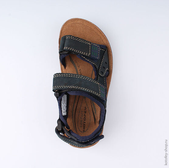522079-71 Сандалии для мальчики син-зел фото №4