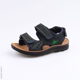 522079-71 Сандалии для мальчики син-зел