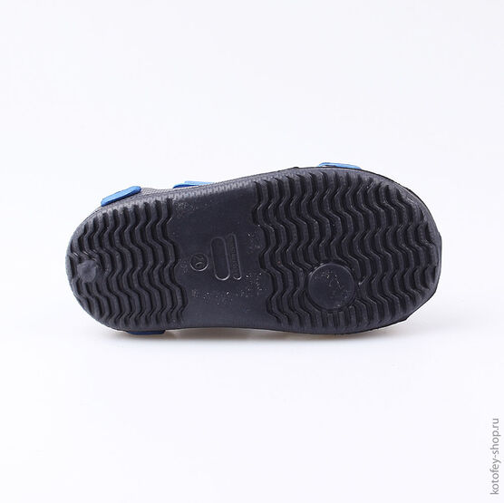 325053-01 Пляжная обувь для мальчики син-гол фото №3