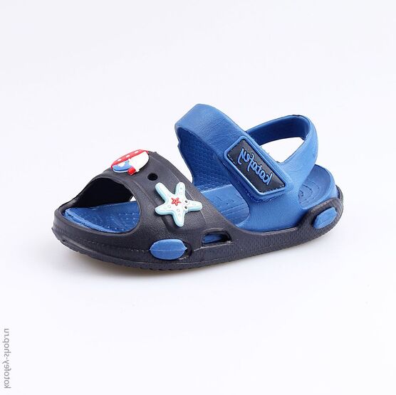 325053-01 Пляжная обувь для мальчики син-гол