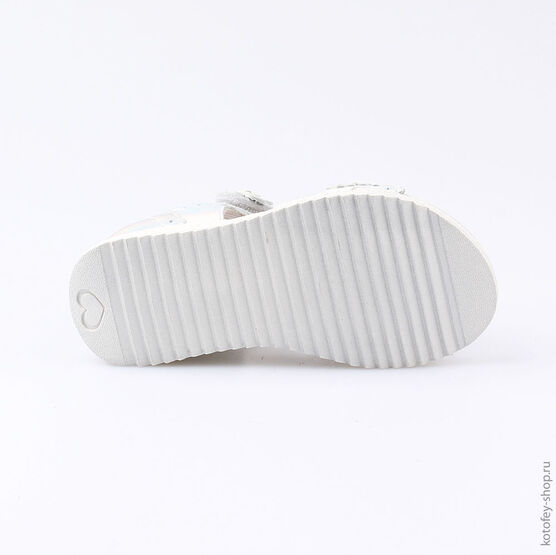 322054-21 Босоножки для девочки серебрист. фото №3