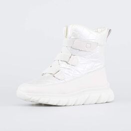 754065-41 Стеганые ботинки-дутики для девочки белый для девочки белый