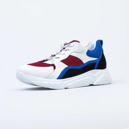 644351-12 Кроссовки на шнурках для мальчики разноцветный