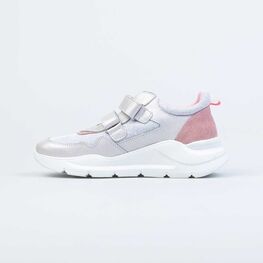 644345-12 Кроссовки для девочки срб-роз фото №2