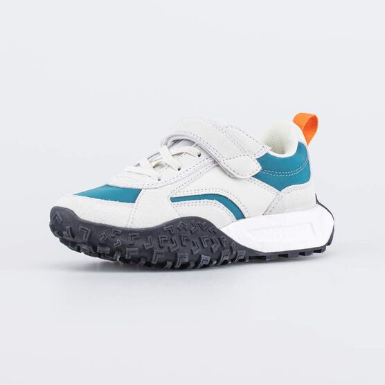 644419-71 Кожаные кроссовки-буст для мальчика для мальчики серый