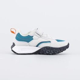 644419-71 Кожаные кроссовки-буст для мальчика для мальчики серый фото №2