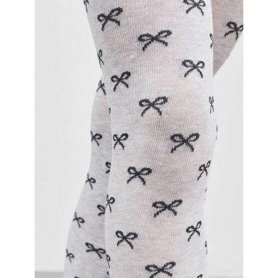 07832512-40 Колготки для девочки Бантики для девочки светло-серый фото №2