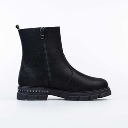 562065-32 Сапожки для девочки черный фото №2