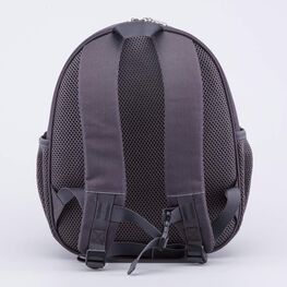 02710331-40 Рюкзак детский Монстр черный для мальчики сер-жел фото №3