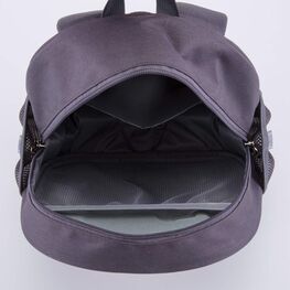 02710331-40 Рюкзак детский Монстр черный для мальчики сер-жел фото №4