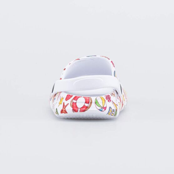 525144-01 Пляжная литьевая обувь Морские радости для девочки белый фото №5