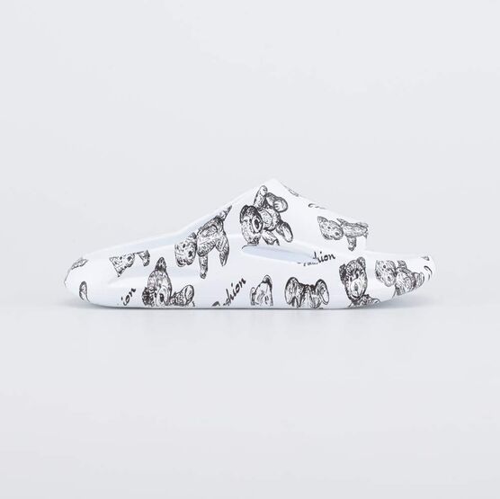 525149-01 Пляжная обувь для девочки Медвежата для девочки белый фото №2