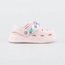 525154-01 Розовые сабо для девочки для девочки розовый фото №2