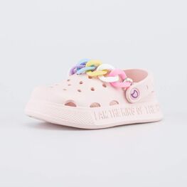 525154-01 Розовые сабо для девочки для девочки розовый