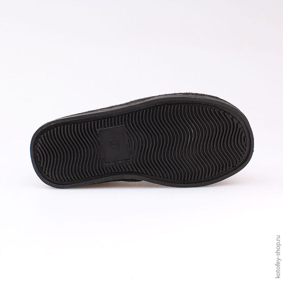 431107-11 Тапочки серые для мальчики серый фото №3