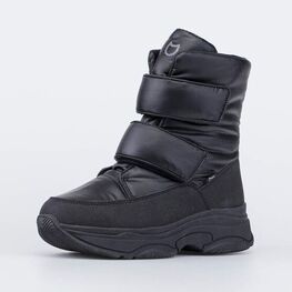 754973-42 Мембранные полусапоги для девочки-подростка для девочки черный