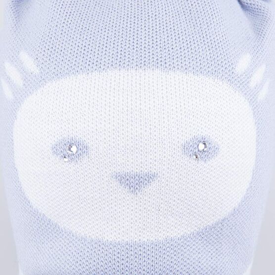 07811944-40 Шапка детская серый для девочки серый фото №3