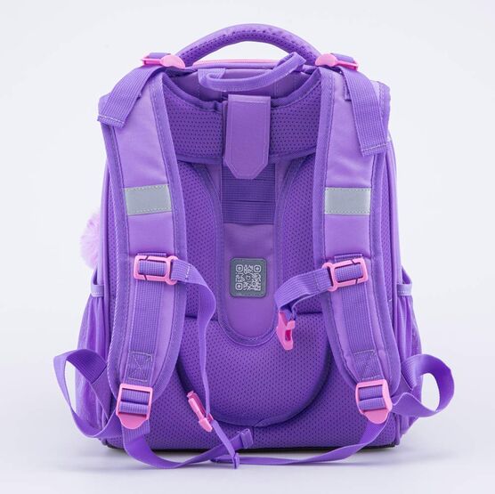02804339-40 Рюкзак школьный фиолетовый КК для девочки фиолетовый фото №3