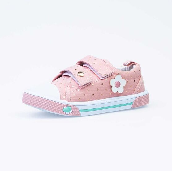 331200-11 Кеды для девочки розовый