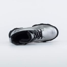 752210-41 Высокие сапожки для девочки-подростка для девочки серебристый фото №4